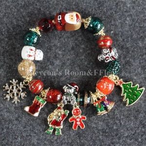 Handmade Christmas bracelet